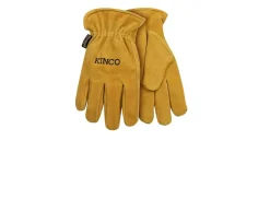 Kinco Lined Large Premium Suede Cowhide Driver Gloves (50RL-L)