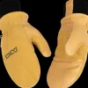 Kinco Womens Small Lined HD Grain & Suede Pigskin Mitt w/KW (901TW-S)