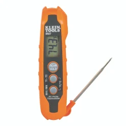 Klein Tools IR07 Dual Infrared (IR) & Probe Pocket Size LCD Digital Thermometer