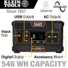 Klein Tools KTB5 Portable Power Station, 546 Wh