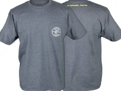 Klein Tools Ocket T, Short Sleeved, Gray, Lineman Logo, Xl (MBA00121-3)