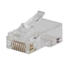 Klein Tools VDV826-762 Pass-Thru RJ45-CAT5e Modular Data Plugs (200-Pack)