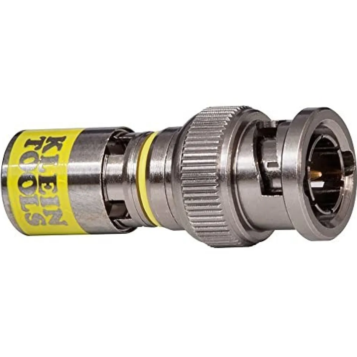 Klein VDV813-607 BNC Compression Coax Connector, for RG6/6Q Coaxial Cables
