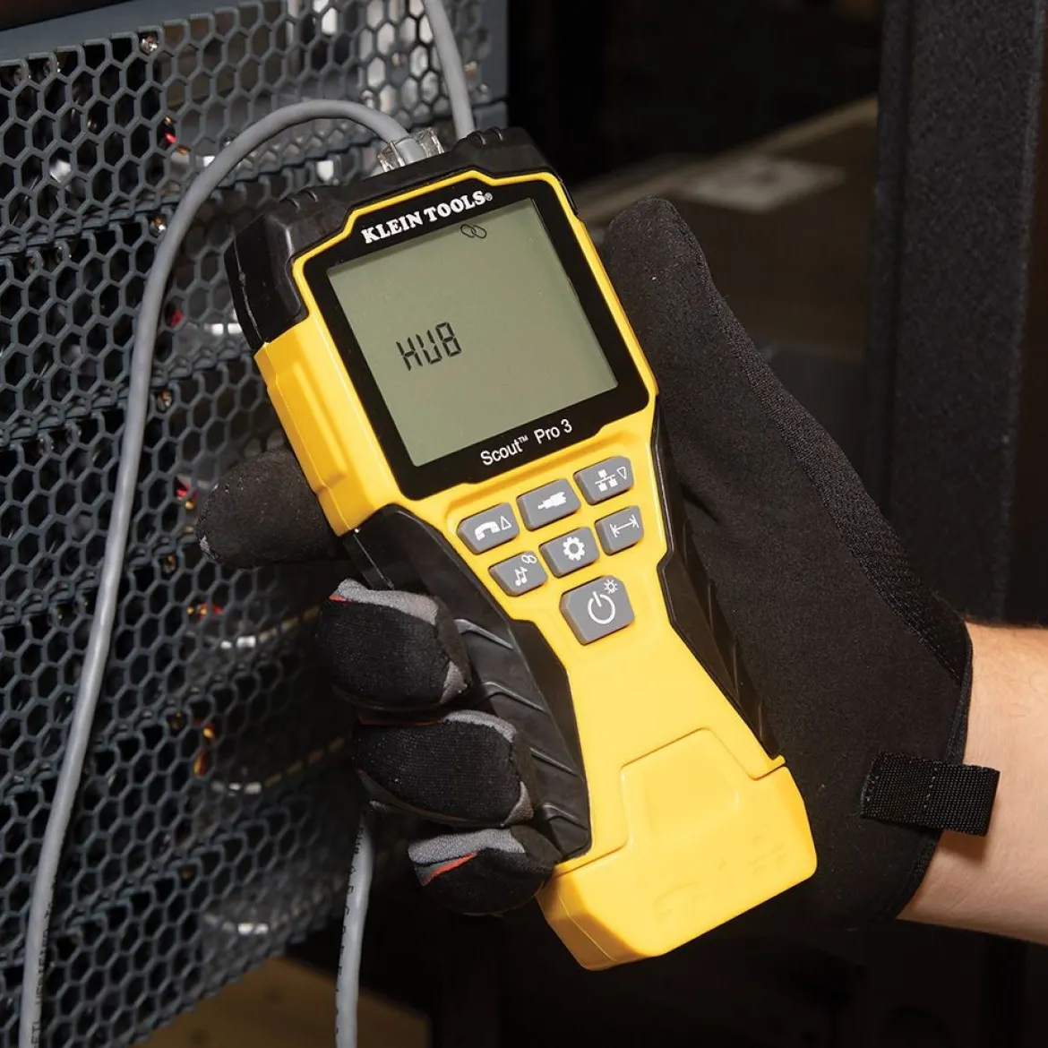 Klein VDV501851 Cable Tester Kit W/Scout Pro 3 Tester, Remotes, Adapter, Battery