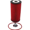 K&N Filters 21C Genesis G70 Oil Filter - Viton Rubber Gasket - Red (KNNHP-7046)