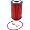 K&N Filters 14C HAKO Citymaster 1600 Oil Filter - Viton Rubber Gasket - Red (KNNHP-7047)