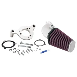 K&N Filters FIPK Performance Air Intake Kit for Harley-Davidson Softail/Dyna F/I - Polished (KNN57-1125P)