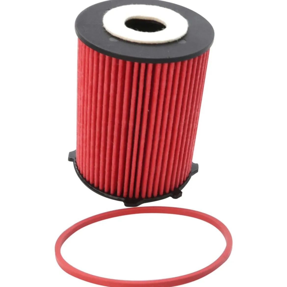 K&N Filters Ford Fiesta VII Oil Filter - Viton Rubber Gasket - Red (KNNHP-7049)