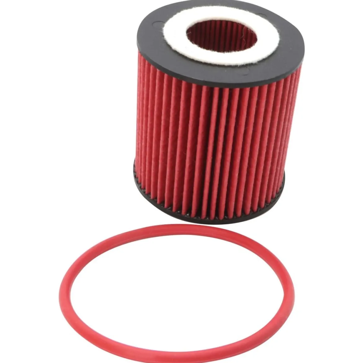 K&N Filters Mazda BT-50/Raptor Oil Filter - Viton Rubber Gasket - Red (KNNHP-7044)