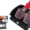 K&N Filters Typhoon Air Intake for Dodge Viper 8.4L V10 - Textured Red (KNN69-2527TTR)