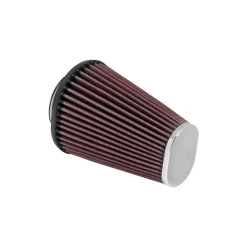 K&N Filters Universal Chrome Filter for 2 7/16FLG 3x2INT 6inH (KNNRC-3680)