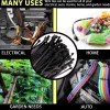 K-Tool Cable Zip Ties Black 7" 50 lb Tensile 100-Pack (78140‑3)