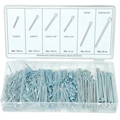 K-Tool Cotter Pin Assortment, 555 Pc, 1/16"–5/32" x 1–2½" (00075)