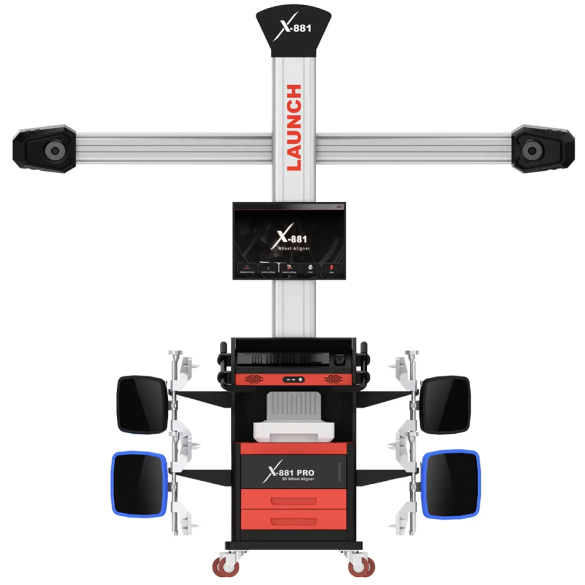 Launch X881 Pro Mobile 3D Wheel Aligner (702020046)