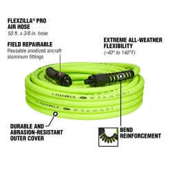 Legacy HFZP3850YW2 50' Flexzilla Pro 3/8