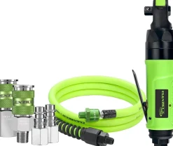 Legacy Manufacturing Flexzilla Pro Reactionless Mini Air Ratchet Kit (AT8535FZ)
