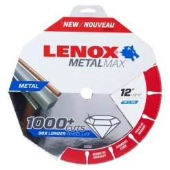 Lenox 1972927 METALMAX Diamond Edge Cutoff Wheel, 12" x 1"