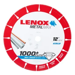 Lenox 1972927 METALMAX Diamond Edge Cutoff Wheel, 12