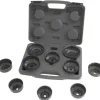 Lisle 61450 10-Piece HD End Cap Wrench Set