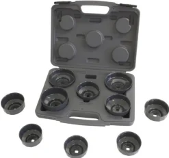 Lisle 61450 10-Piece HD End Cap Wrench Set