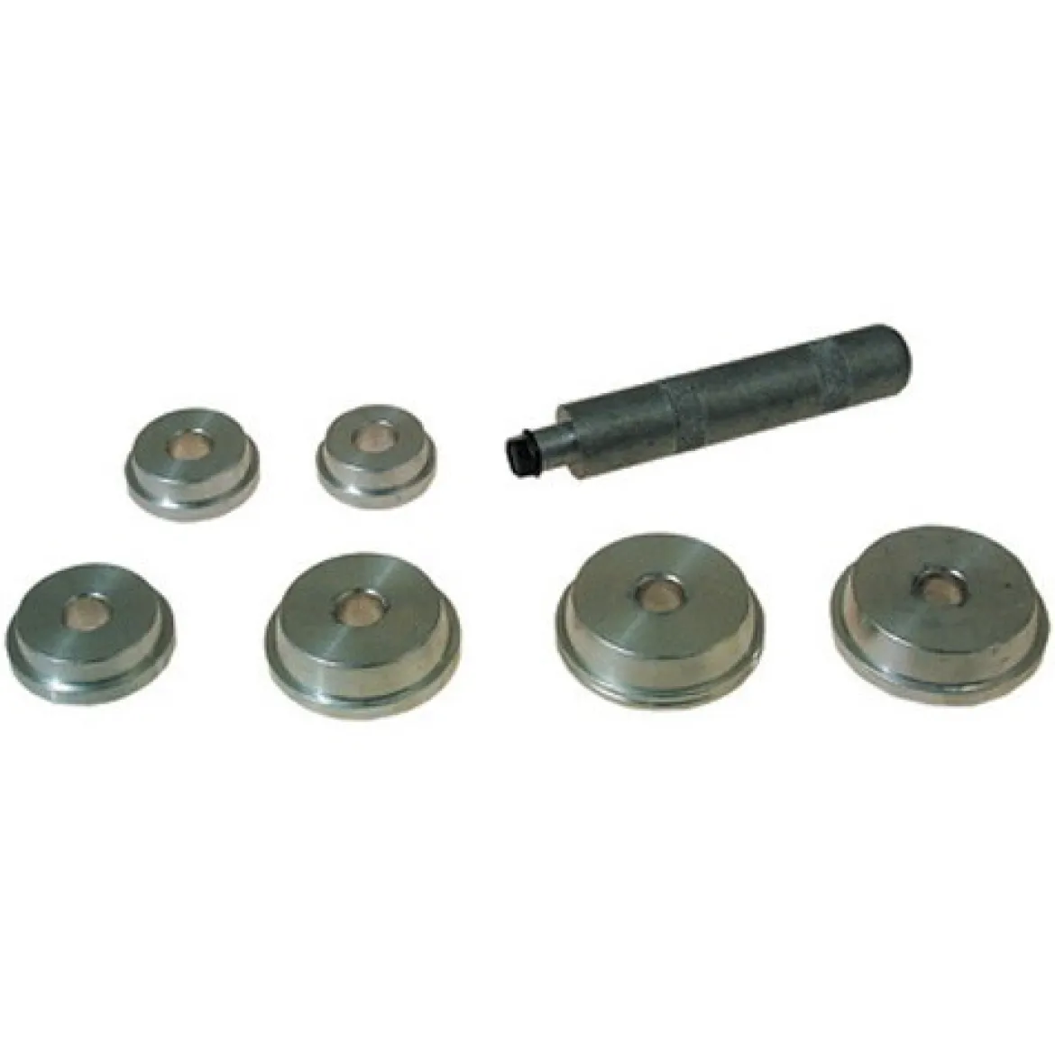 Lisle Bearing Race & Seal Driver Set w/6 Drivers, 1.565"-2.555 (12600)