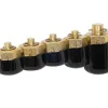 Lisle 5pc Injector Rail Fuel Line Cap Set (10810)