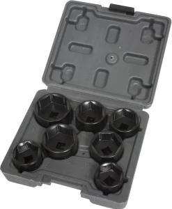 Lisle 7pc Low Profile Filter Socket Set (13270)
