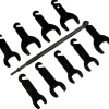 Lisle 10pc Pneumatic Fan Clutch Wrench Set (43350)