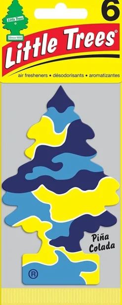 Little Trees Air Fresheners 6-Pack Pia Colada