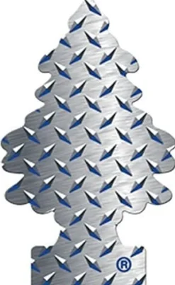 Little Trees U6P-67152 Air Car Freshener Traditional Pure Steel, 6-Pack