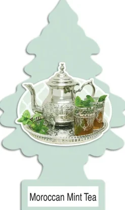 Little Trees U6P-60262 Air Car Freshener Traditional Maroccan Mint Tea, 6-Pack
