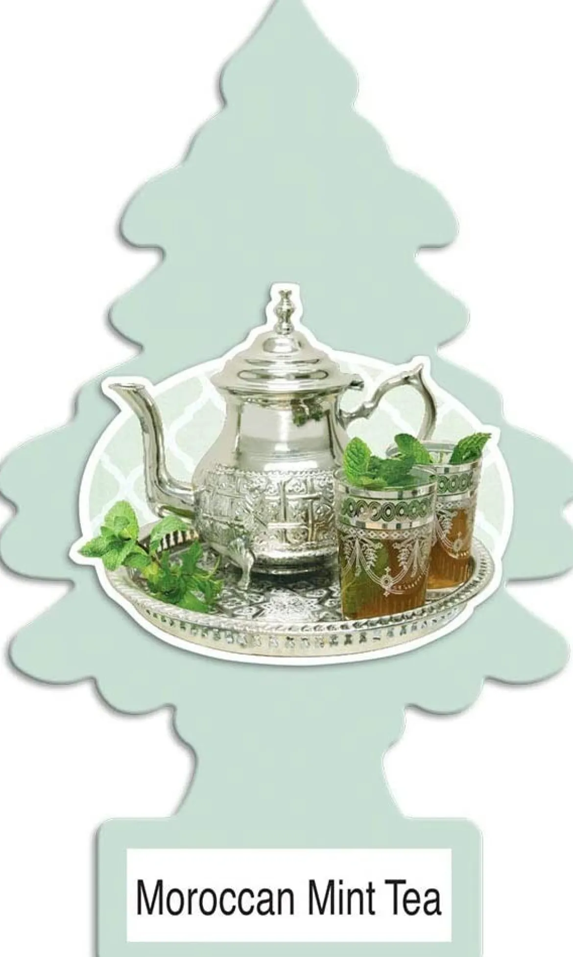 Little Trees U6P-60262 Air Car Freshener Traditional Maroccan Mint Tea, 6-Pack