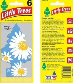 Little Trees U6P-67347 Air Car Freshener Traditional Daisy Fields, 6-Pack