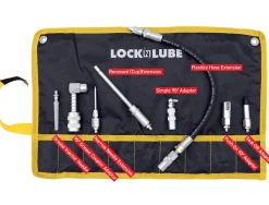 LockNLube 8-Piece Quick Connect Greasing Lube Accessory Kit (LNL210)