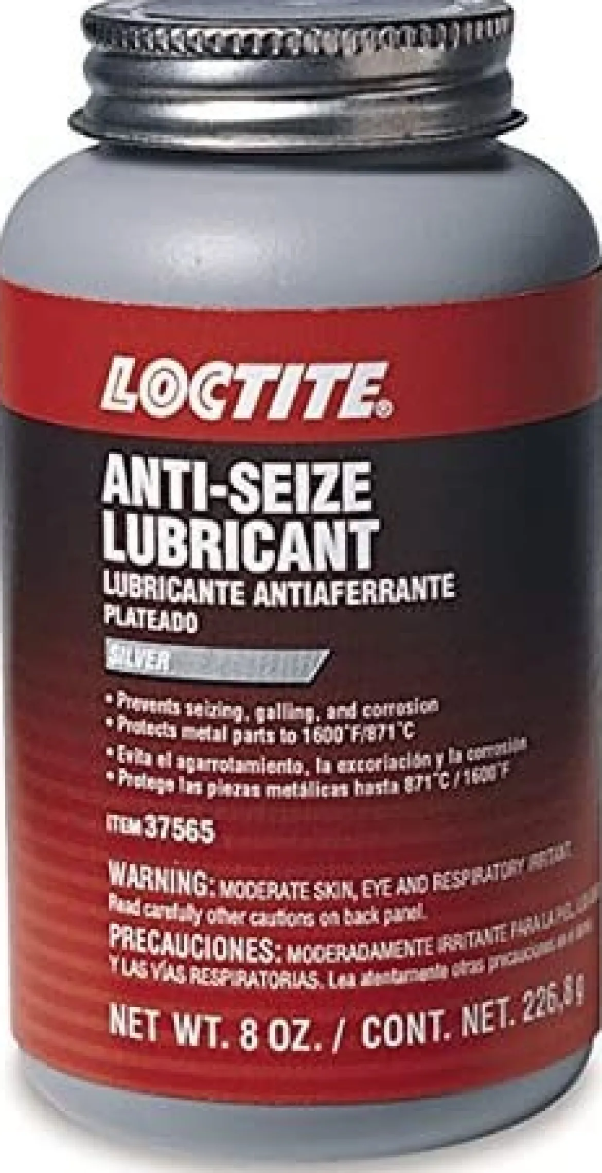 Loctite 8 oz. Silver Anti-Seize Lubricant (37565)