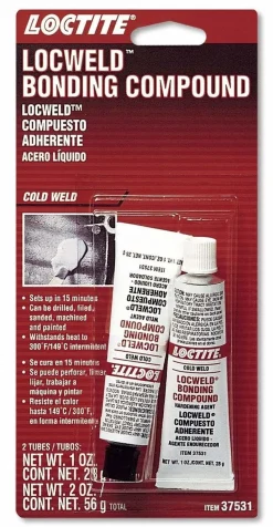 Loctite 56g LocWeld Epoxy Bonding Compound (Pack of 2) (37531)