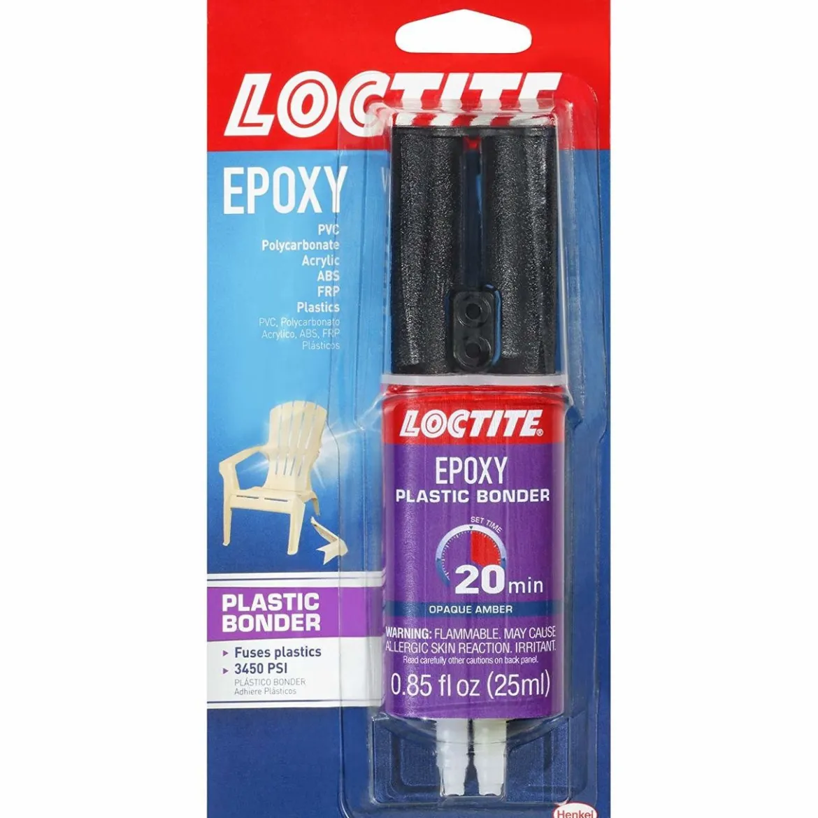 Loctite 25ml Epoxy Plastic Bonder (1363118)