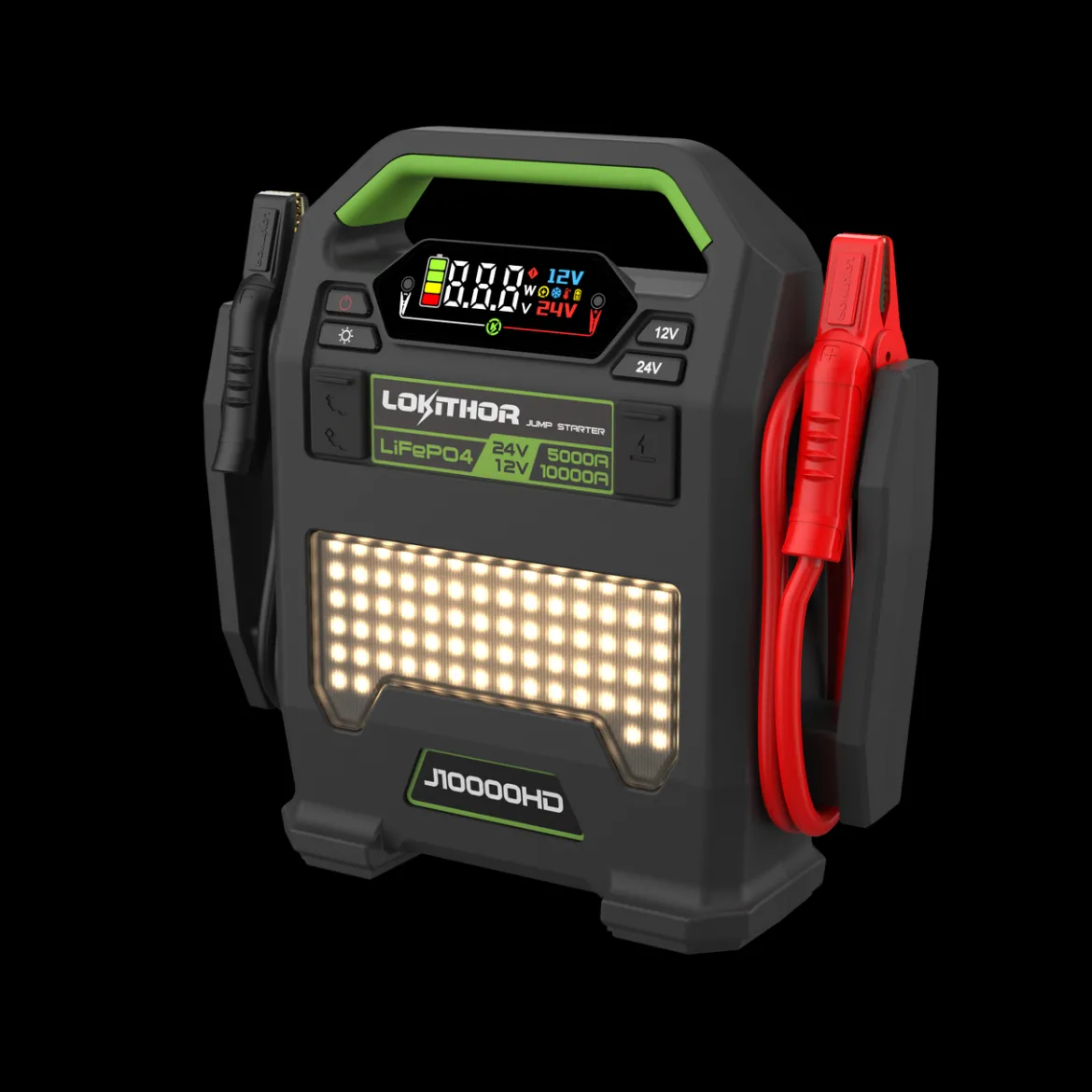 Lokithor LiFePO4 12V 10000A Jump Starter (J10000HD)