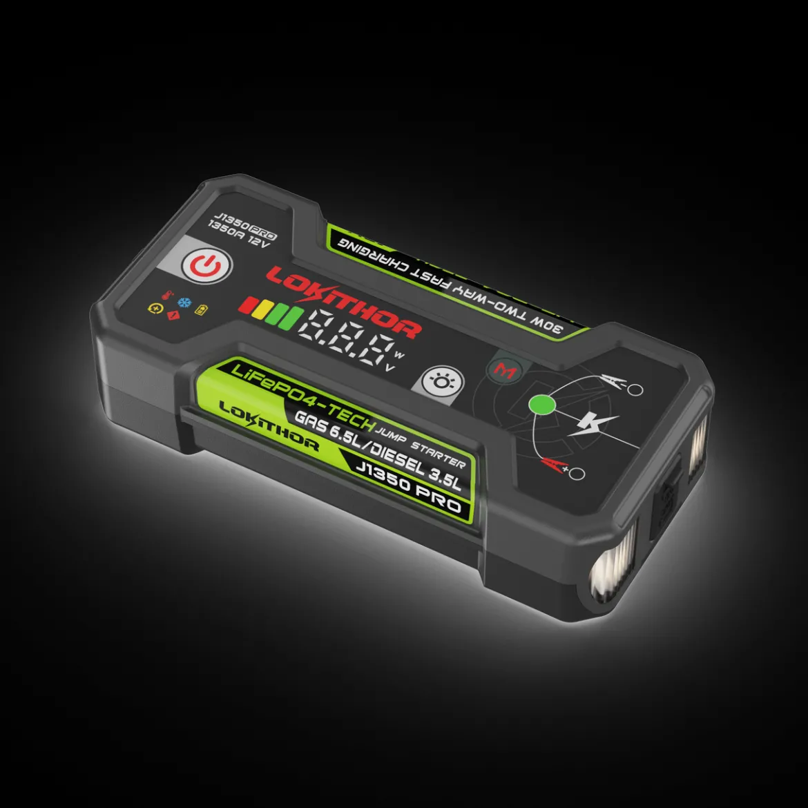 Lokithor 12V 1350A LiFePO₄ Jump Starter With ConnectMax (J1350 PRO)