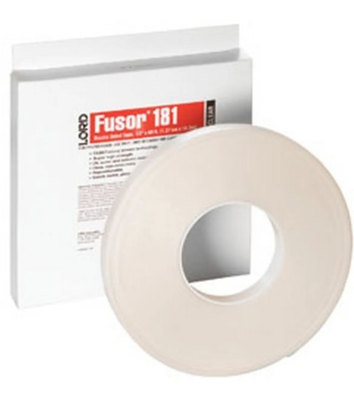 Lord Fusor Clear Double-Sided Tape ½″ × 60′ Roll (FUS-181)
