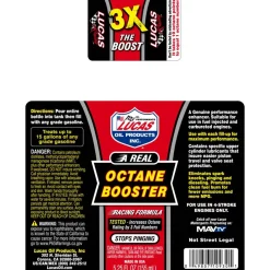 Lucas Oil 10930 Octane Booster - 5.25 Oz.