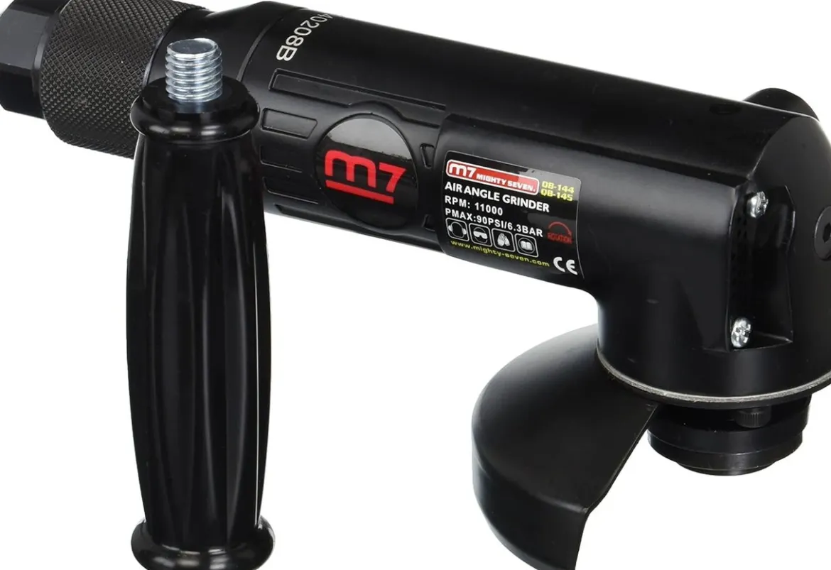 M7 4" 0.78 Hp Roll Type Throttle Air Angle Grinder (QB-144)