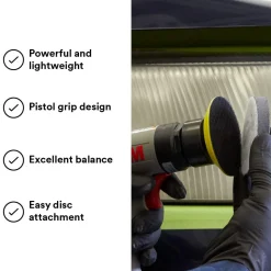 3M 3" 1/8" Orbit Random Orbital Pistol Grip Sander (28353)
