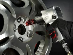 M7 1/2" Drive 300 Ft Lb Twin Hammer Type Pistol Grip Air Impact Wrench (NC-4258)