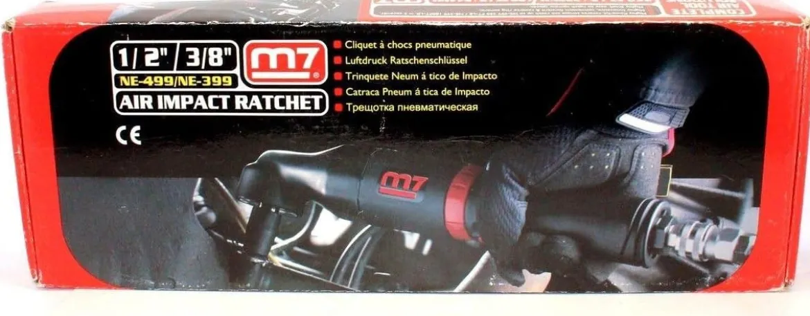 M7 1/2 In. Drive Air Impact Ratchet (NE-499)