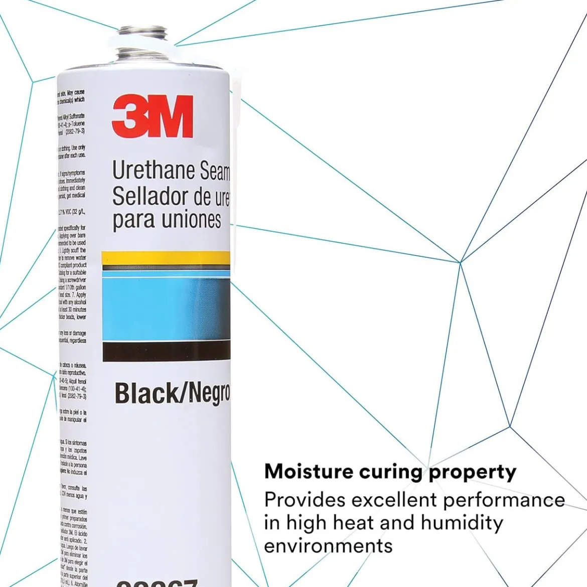 3M 310 mL Black Urethane Seam Sealer (8367)