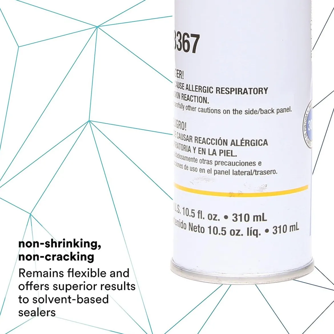 3M 310 mL Black Urethane Seam Sealer (8367)