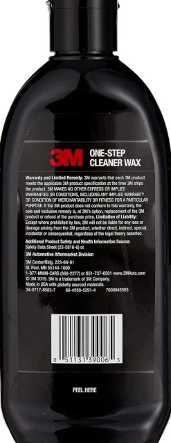 3M 16 oz One Step Cleaner Wax (39006)