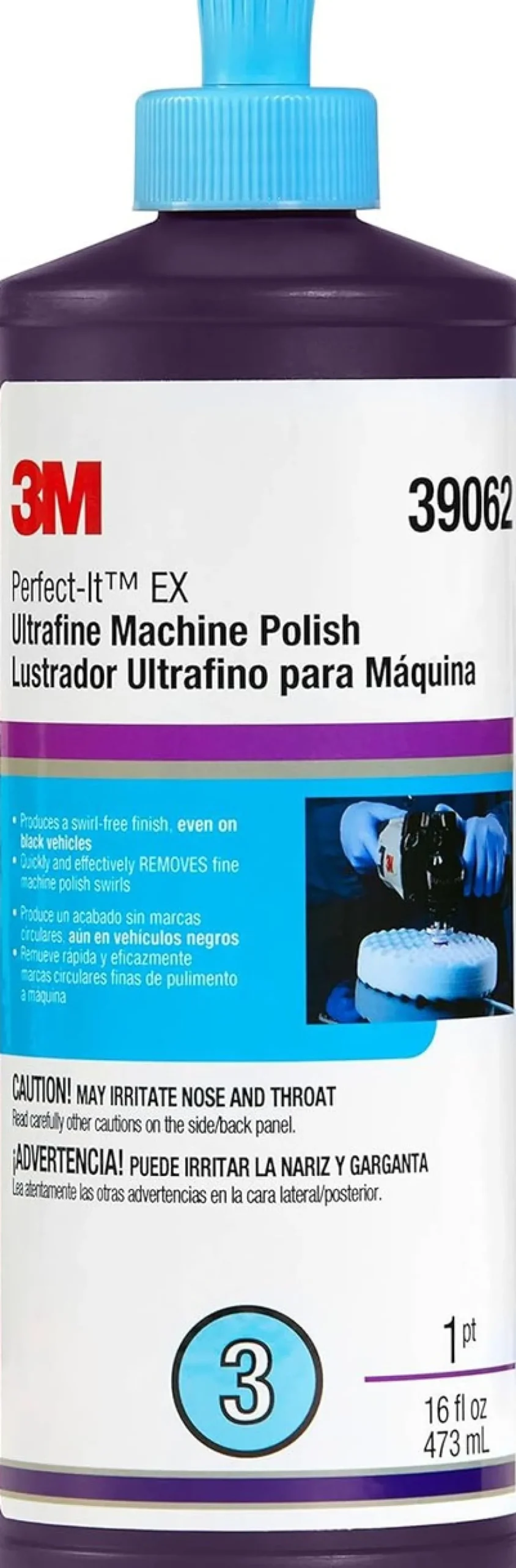 3M 16 oz Perfect-It EX Ultrafine Machine Polish (39062)