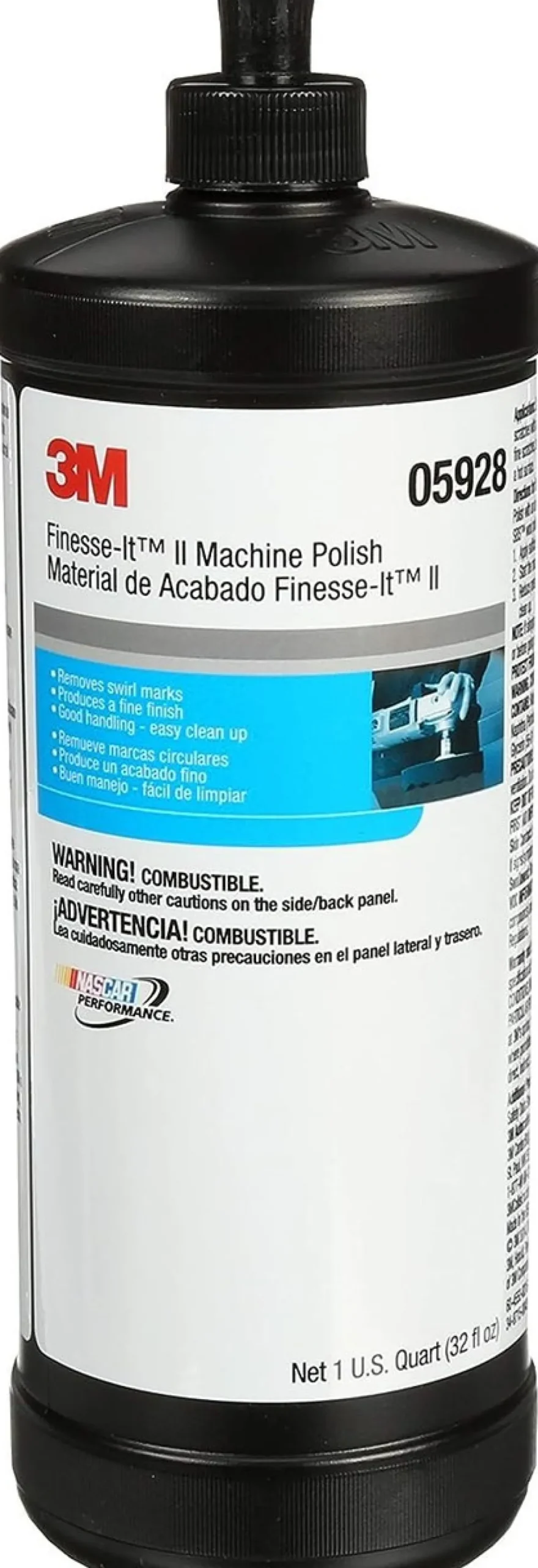 3M 1 quart Finesse-It II Machine Polish (05928)